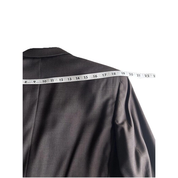 Canali Proposta Mens 38R Blazer Textured Tweed 100% Pure Wool Sport Coat Italy - Picture 14 of 15
